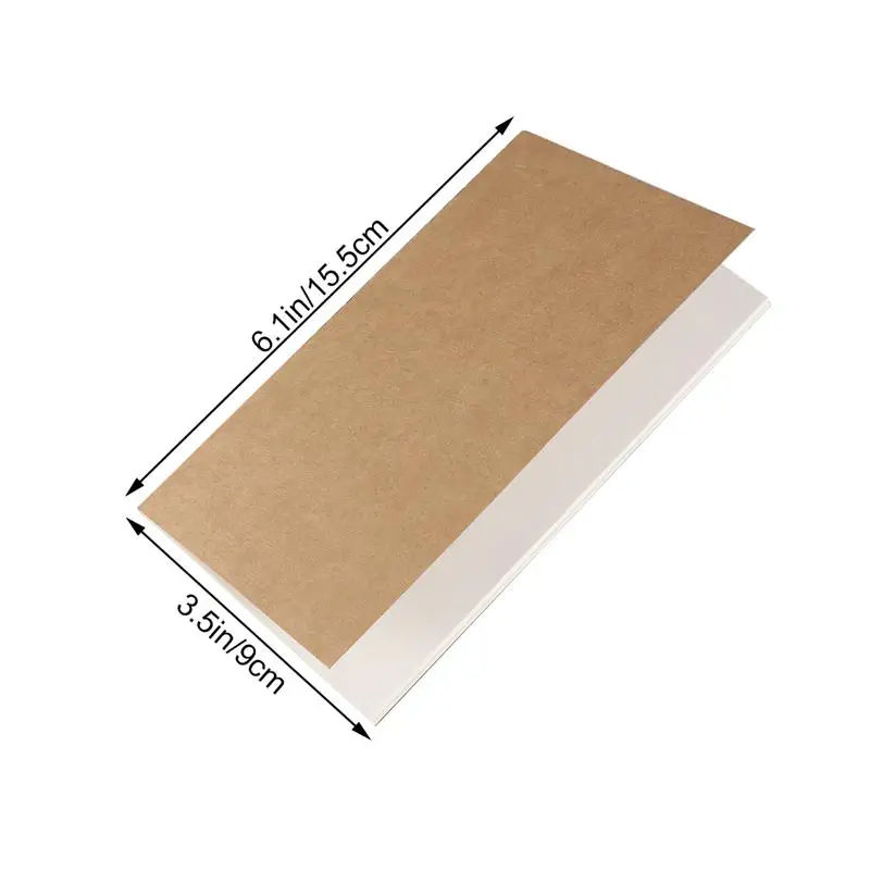 12pcs Notebook Kraft Journal Notebooks Unlined Blank Mini Pad Notepad Diary Notebooks For Works Organizer Paper For Work - 6