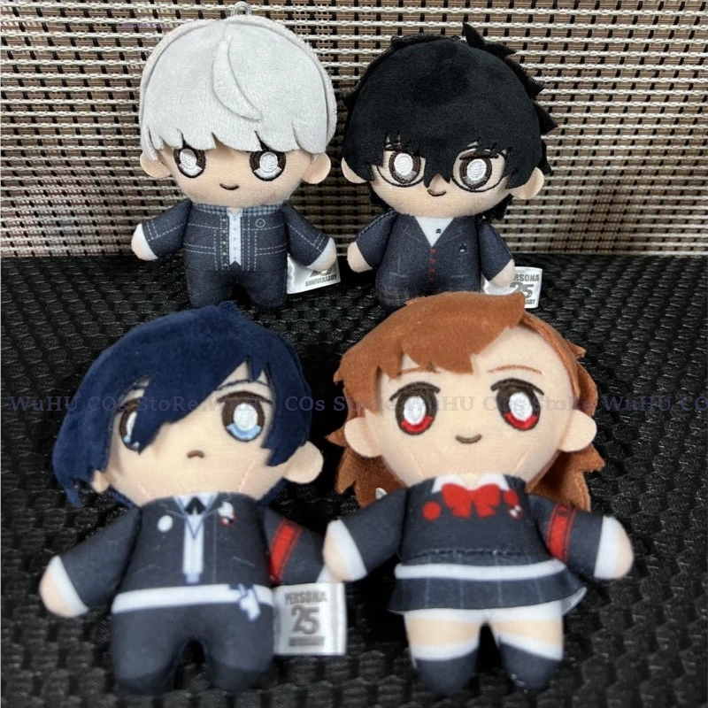 2024 Persona Plush 25th Anniversary Joker Shiomi Kotone Yuuki Makoto Cosplay 10CM Anime Plushie Pendant Cloth Kids Christmas