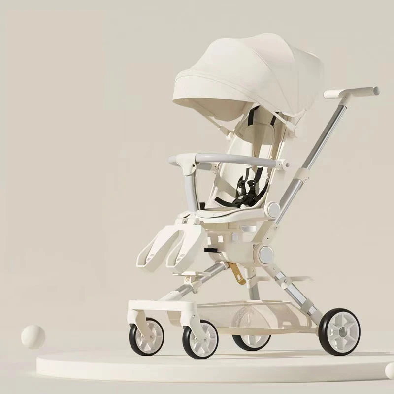 

Baby stroller four wheels stroller bidirectional lightweight baby stroller children's cart Baby stroller with baby comfort