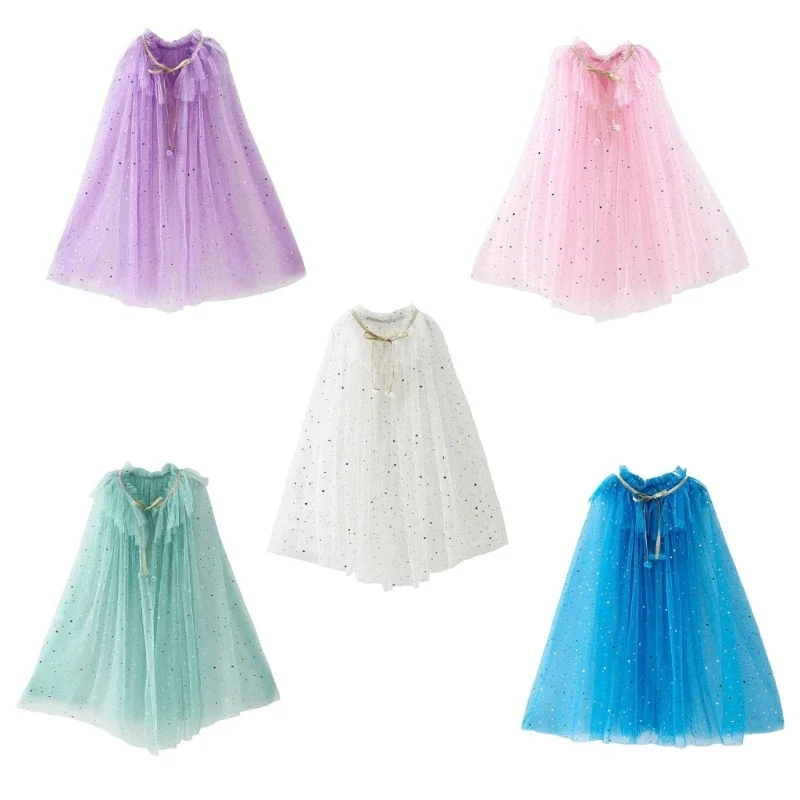 Princess Cloak Girl Princess Cape Cloak Robe Fairy Cape For Kids Costume