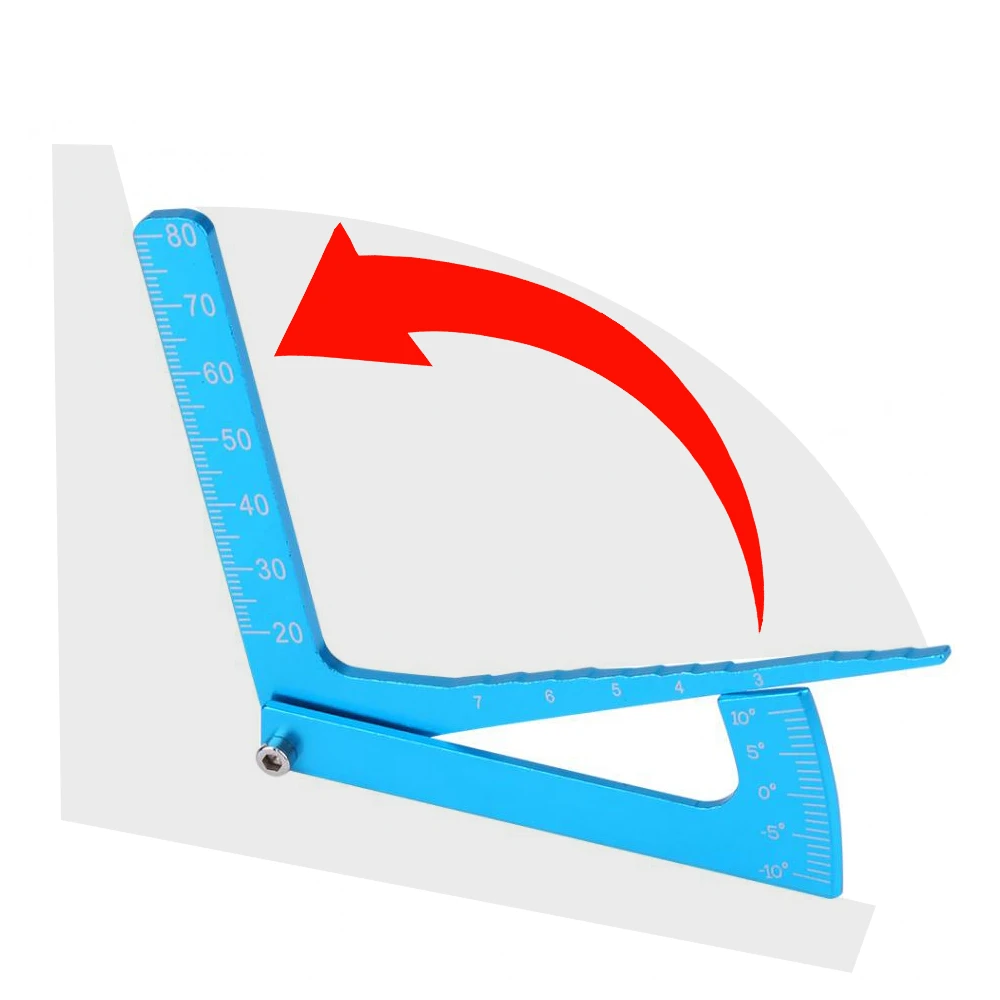 Strumento Camber Per Auto RC - Misura Altezza Pneumatici, Bilanciamento, Per Modelli 1/10 - Foto 4