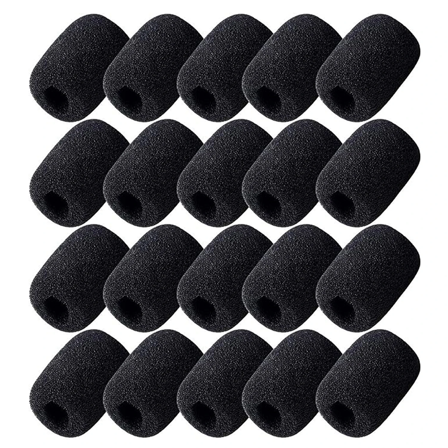 Professional Microphone Pop Filter Foam Cover for Broadcast Lapel Microphones