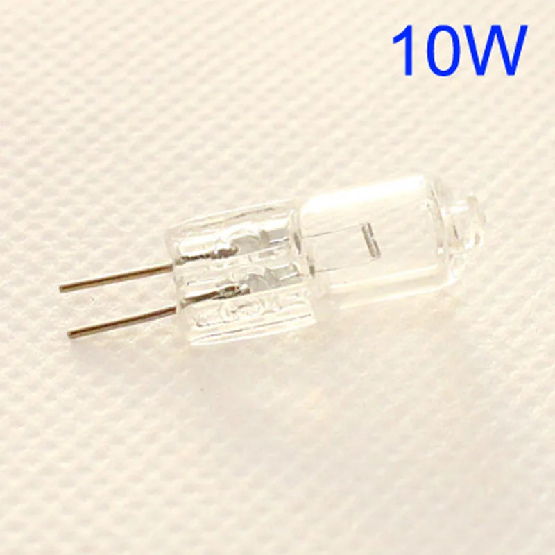 10Pcs G4 12V 5W/10W/20W/30W/50W 할로겐 램프 2 핀 전구 램프 2900K 향기 조명 천장 조명 책상 조명 도매