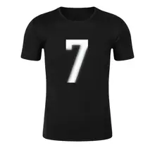 

Summer 2022 Casual T-Shirts Men's Print 7 Plus Size T-Shirt Polyester Breathable Short Sleeve Tees Tops