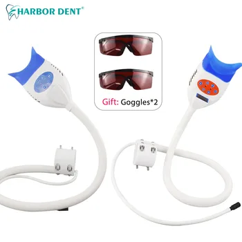 Dental Teeth Whitening Led 1/3 Colors Center Pillar Style Dental Tooth Whitening Lamp Bleaching Device Machine 10Pcs Lamp Beads