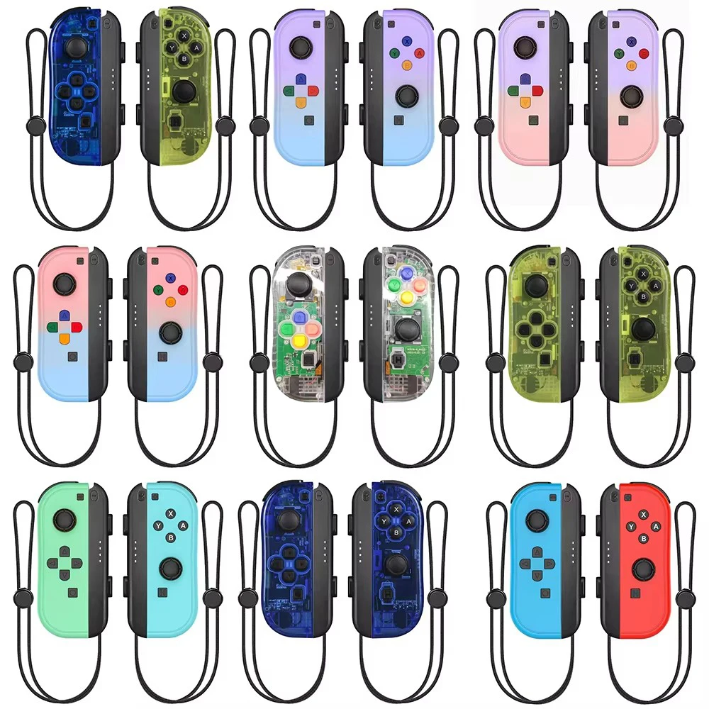New Multiple Colors Joy Pad Controller for Nintendo Switch Wireless Gamepad Dual Vibration Joycons Switch Controllers Joystick