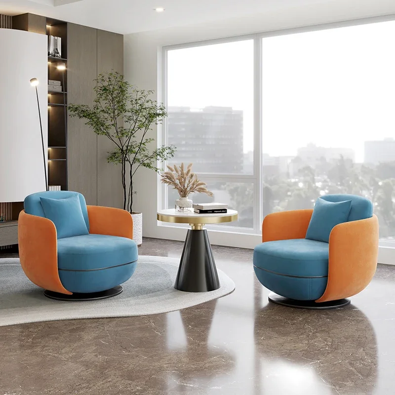 

Luxury Single Living Room Sofa Unusual Simple Nordic Modern Sofa Designer Individual Protector Sillon Cama Balcony Furniture