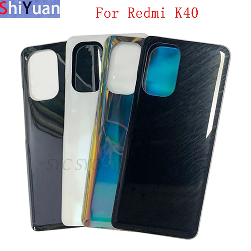 

Крышка батарейного отсека, задняя крышка корпуса, задняя крышка для Xiaomi Redmi K40 Pro, Крышка батарейного отсека с логотипом, запасные части