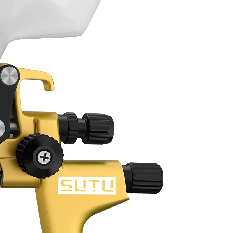 SUTU Spray Guns Car/Furniture 1.3MM Nozzle Paint Spray Gun High Atomization Air Tools Oil Paint Repair Guns Painting Airbrush paint spray gun