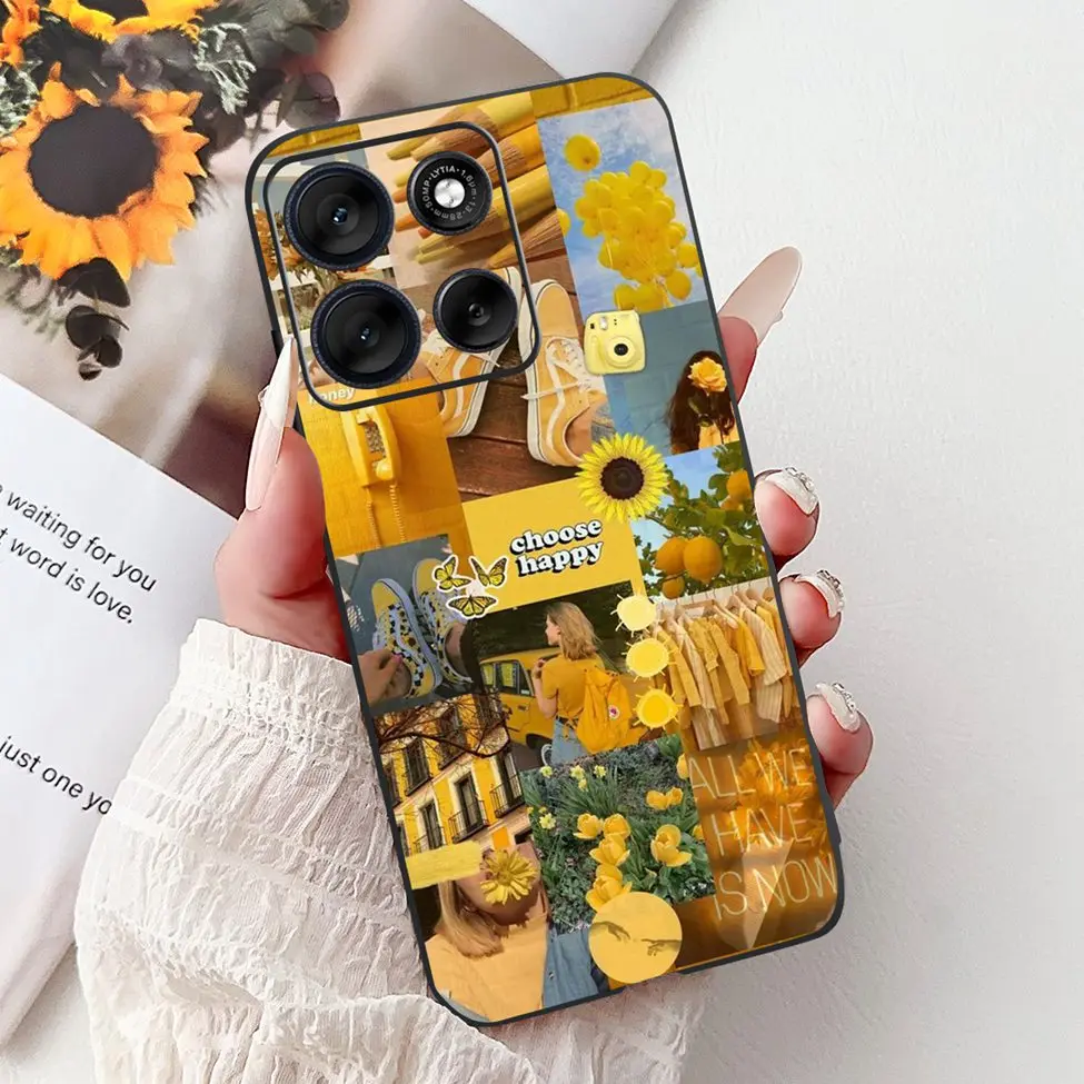 Cute Cartoon Cat & Butterfly Luxury Phone Case – Stylish Protection