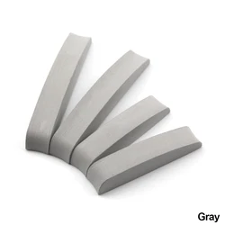Car Door Protector Guard Strips - Scratch - Resistant Rubber Bumper Stickers for Auto Door Edge Protection and Decoration (4 - Pack) (GRAY)