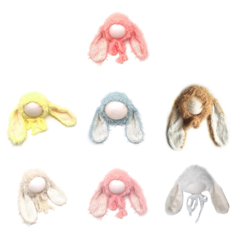 

Baby Hat Photography Props Hand Crochet for Boy Girl Photostudio Supply