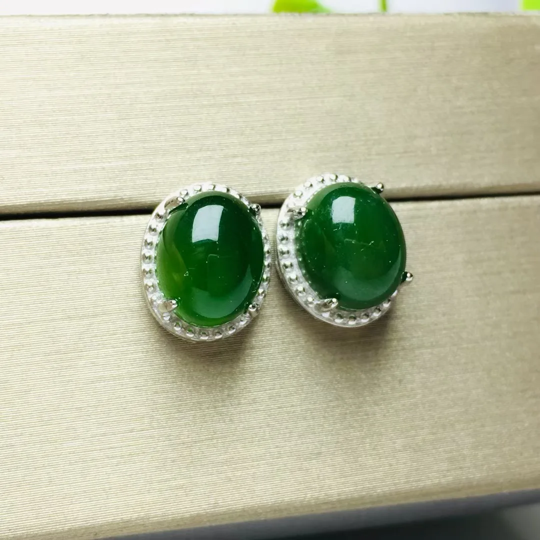 

Серьги-гвоздики из серебра 925 пробы с инкрустированной яшмой, ювелирные изделия 12122 #