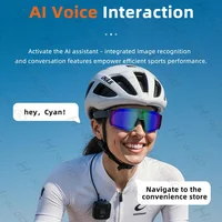 4K Polarized Sunglasses AI Smart HD 800W Camera Bluetooth Call Translation For Men Cycling Anti Glare Driving UV400 IP54 Goggles - Image 3