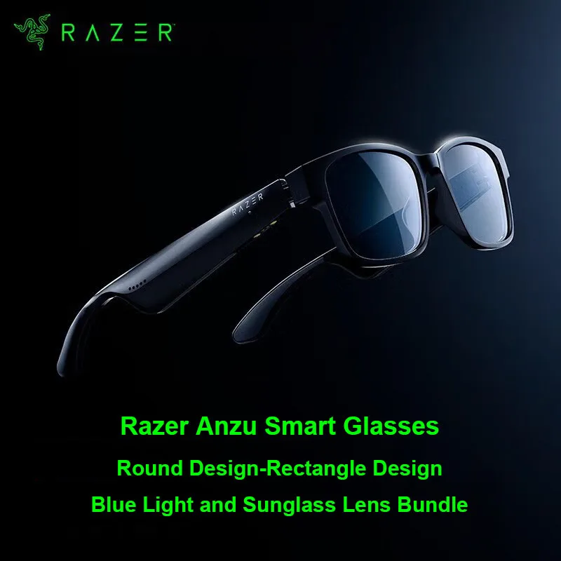 Gafas inteligentes Razer Anzu L (rectangulares) - Gafas de