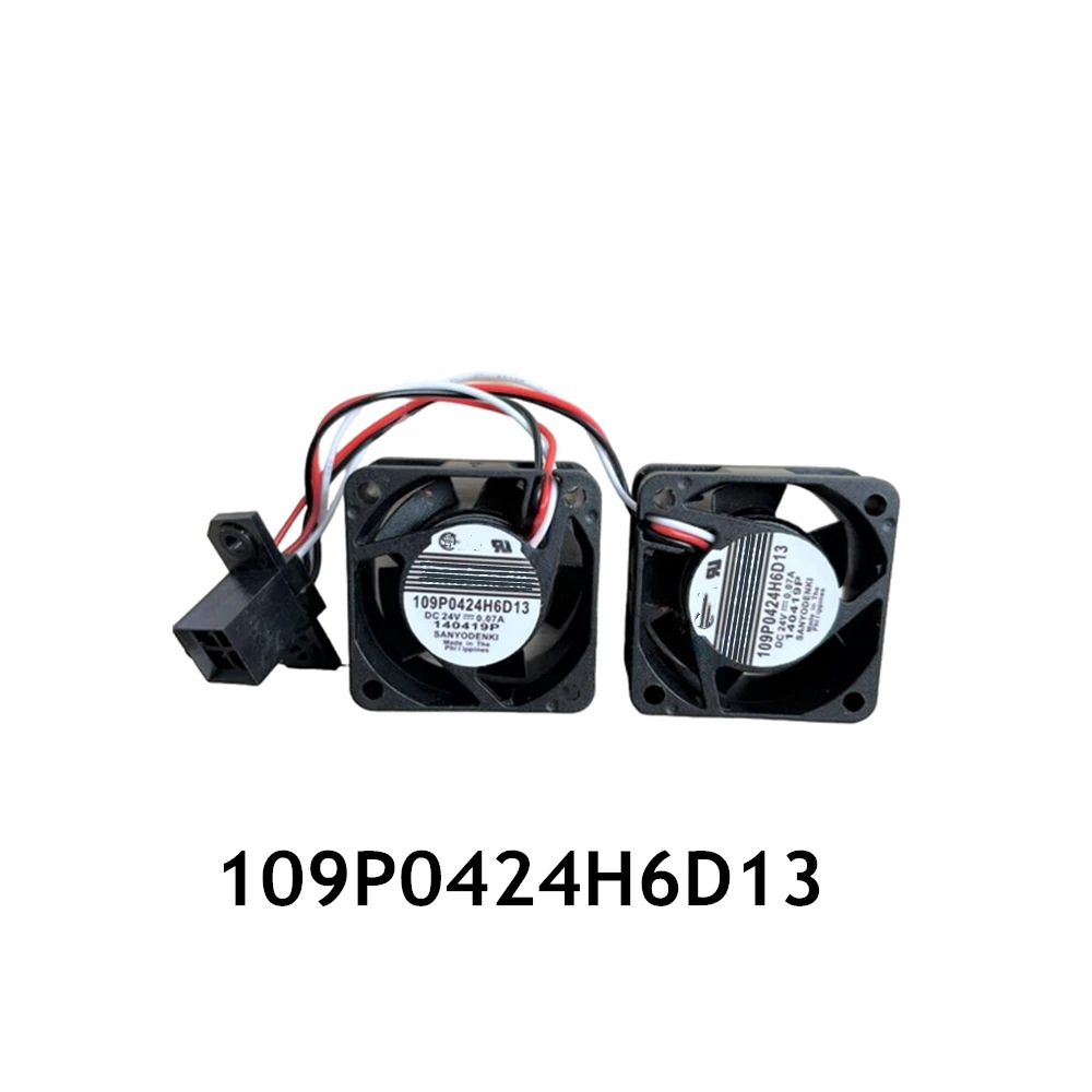 Cooling Fan 109P0424H6D13 DC 24V 0.07A 4020 40x40x20mm 7700RPM 4-Pin Connector Dual Cooling Fan Assembly For Fanuc