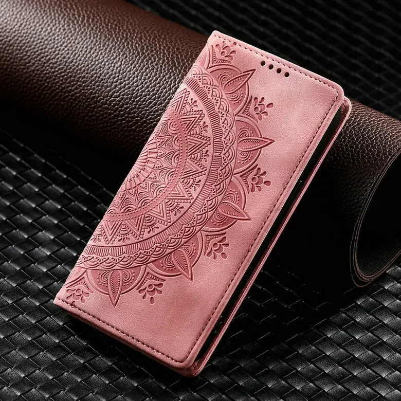 Luxury Leather 360° Protective Wallet Cover