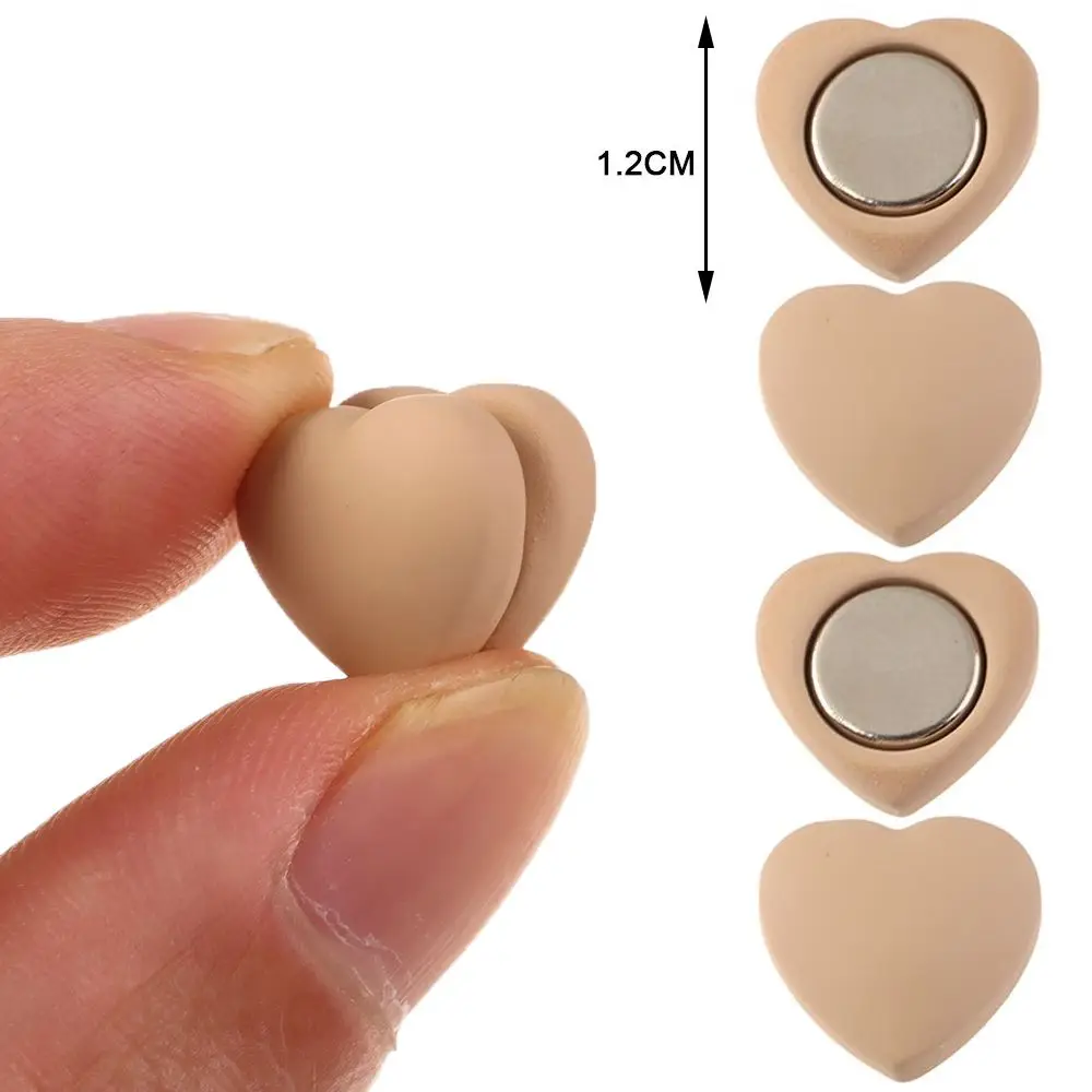 4PCS Strong Metal Plating Magnetic Hijab Clip Safe Hijab Brooch Luxury Accessory No Hole Pins Brooch Magnet for Muslim Scarf 5