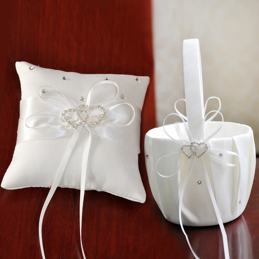Wedding basket , Pen holder , Wedding ring pillow accesories
