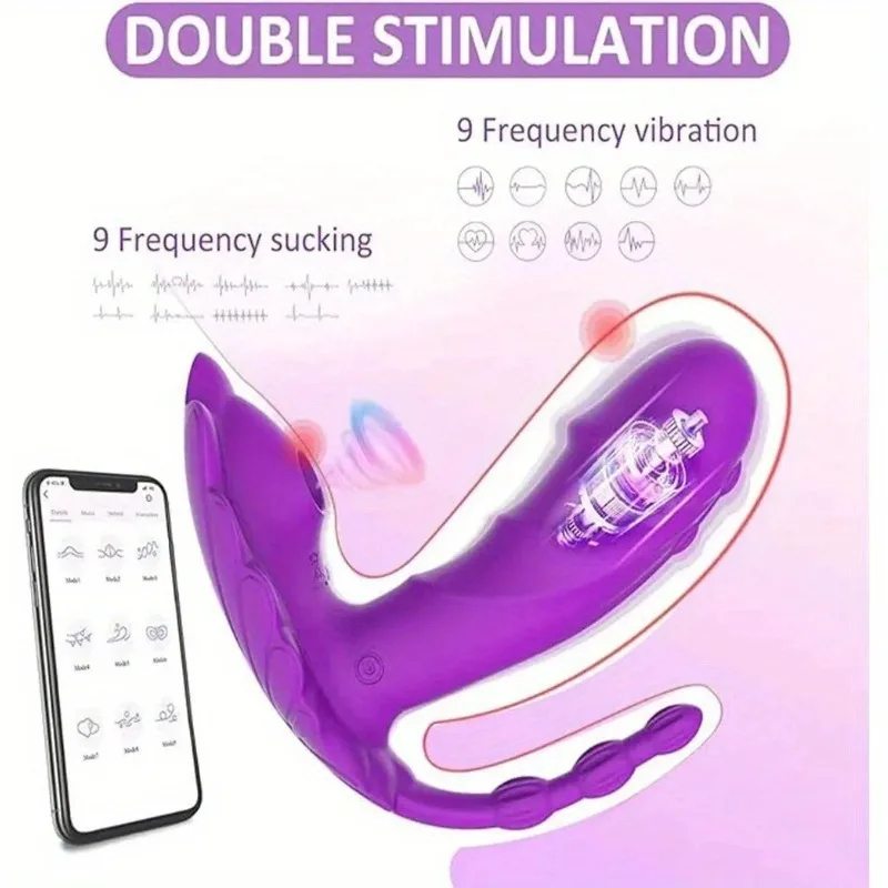 Female clitoral stimulation adult sex toys, tri1 vibrating anal tease pleasure sex toys, couple toys