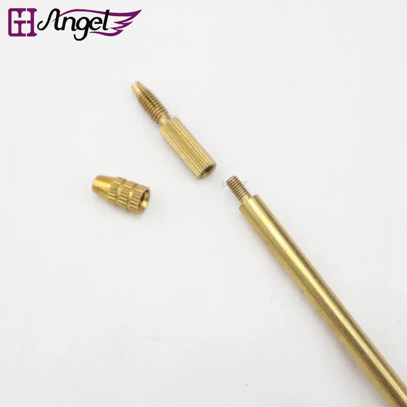 4 Size Ventilating Needles(1-1,1-2,2-3,3-4)+1 Brass Holder Make/Making/Repair Lace Wigs Toupee Hairpiece Wig Knotting Hook Sets hair extensions tool lace wig needles