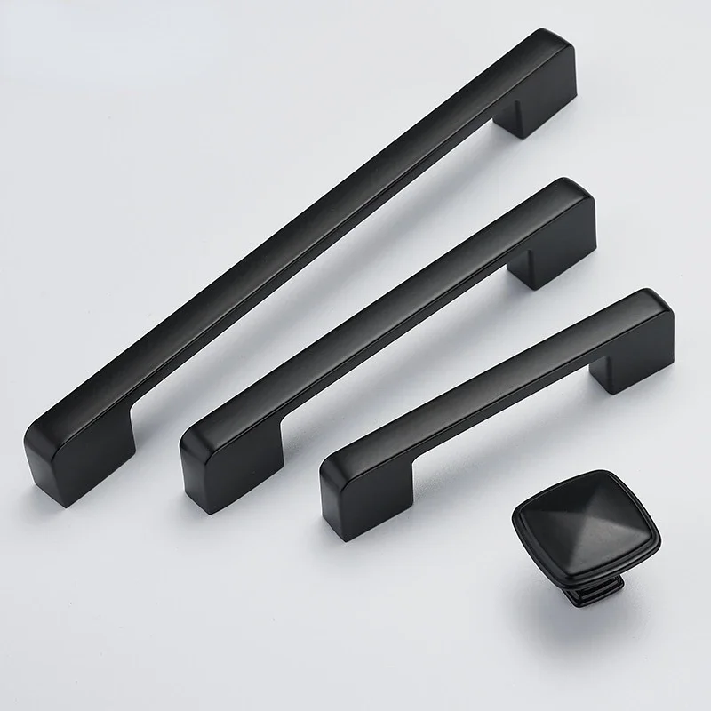 Zinc Alloy Cabinet Handles American style Kitchen Cupboard Door Pulls Drawer Knobs Fashion Furniture Handle Hardware furniture handles kitchen door handles