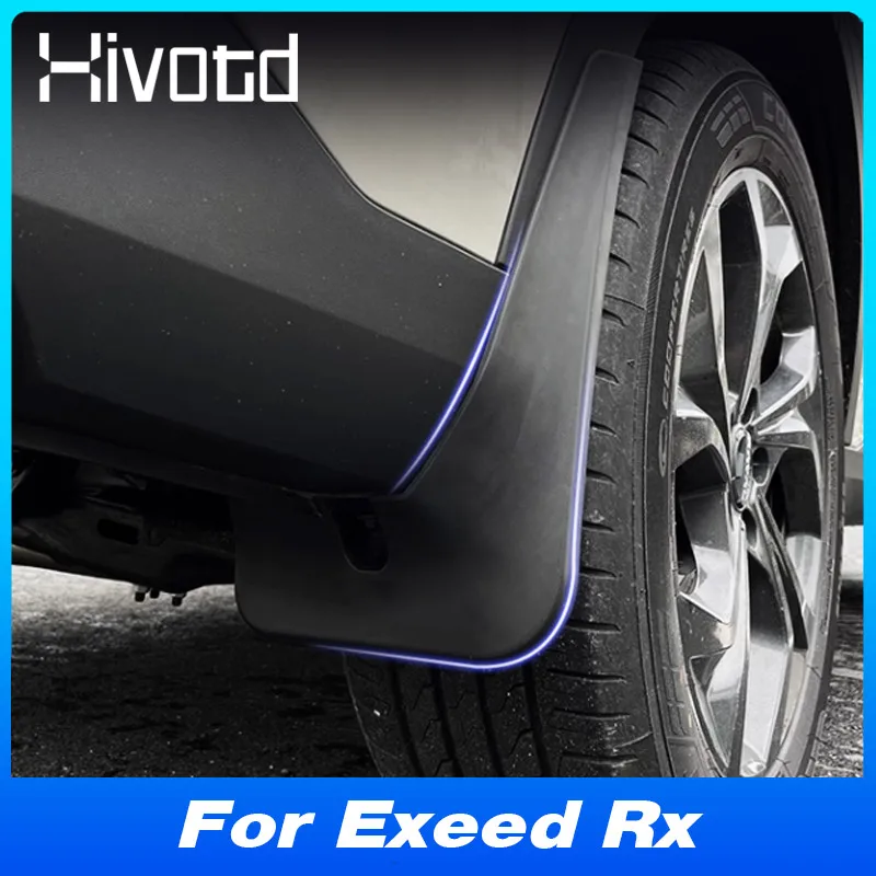 

Car Compatible Mudguards Fender Mud Plastic Splash Guards Protective Cover Exterior Styling Accessories For Exeed Rx 2023-2024