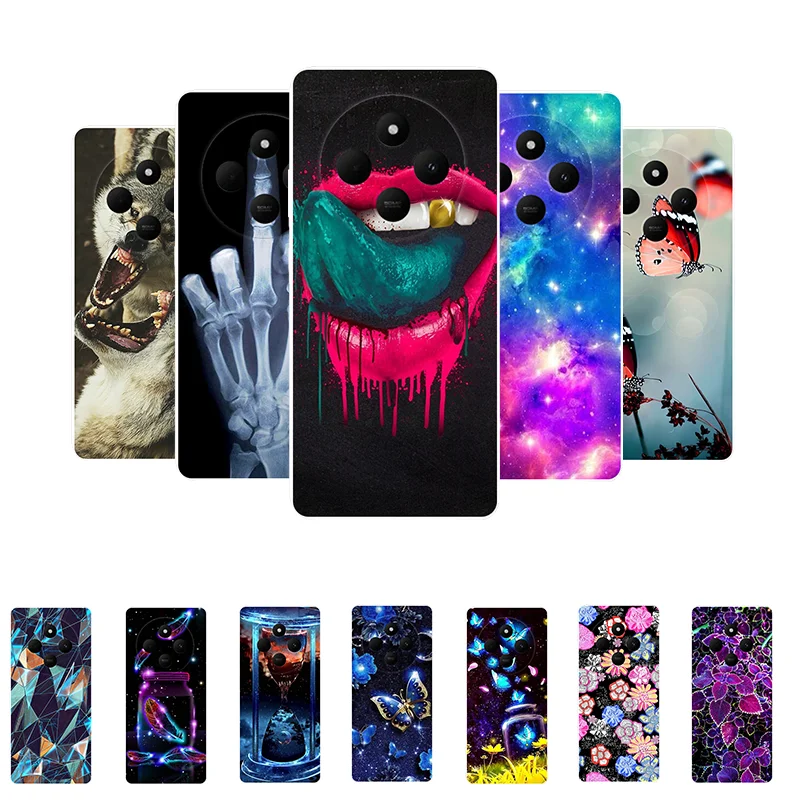 Xiaomi Redmi 14C Soft TPU Cartoon Silicone Bumper Case