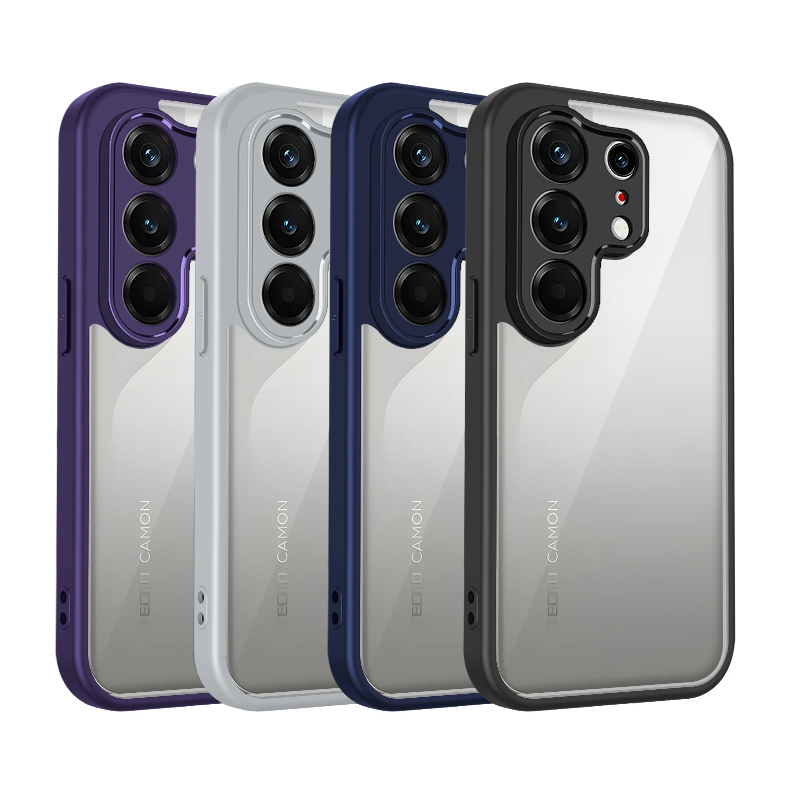 Tecno Camon 50 Ultra Protective Air Cushion Clear Matte Back Cover Case