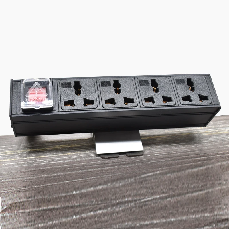 

Table Sockets Clamp table fixed socket Punch-free Desktop Power Socket Universal Power Strip Office Home 1.8m Cable