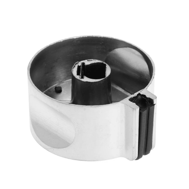 

2Pcs 8mm Hole Metal Gas Stove Cooker Rotary Knobs Universal Replacement