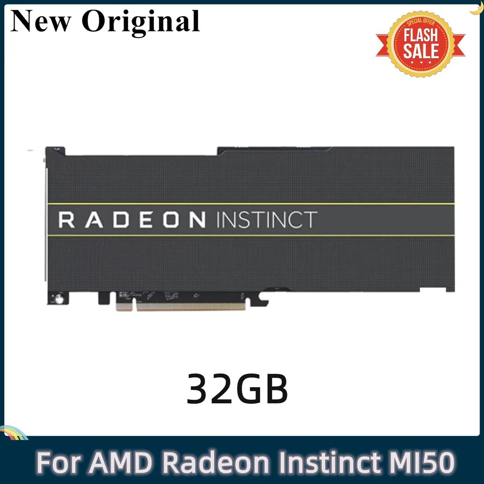 上級者用 Radeon Instinct Mi50 アクセラレータ AMD Radeon Instinct Mi50 Accelerator 16GB HBM2 Machine