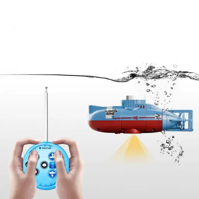 1 Set Eco-friendly RC Speedboat Toy Kids Water Submarine Toy RC Boat Toy Classic Toy  Entertainment 5