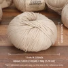 6pcs Cotton Soft Breathable Yarn Thread Set-Perfect for Hand Knitting, Crocheting, Weaving Hats, Scarves, Dolls, Bags, Sweaters 2