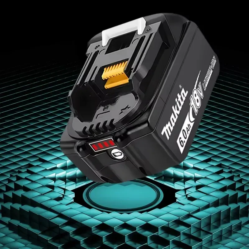 Genuine for makita 18v battery 6Ah BL1850B Li-ion Replacement for makita 18 v battery Battery BL1860B BL1860 BL1840B BL1830B