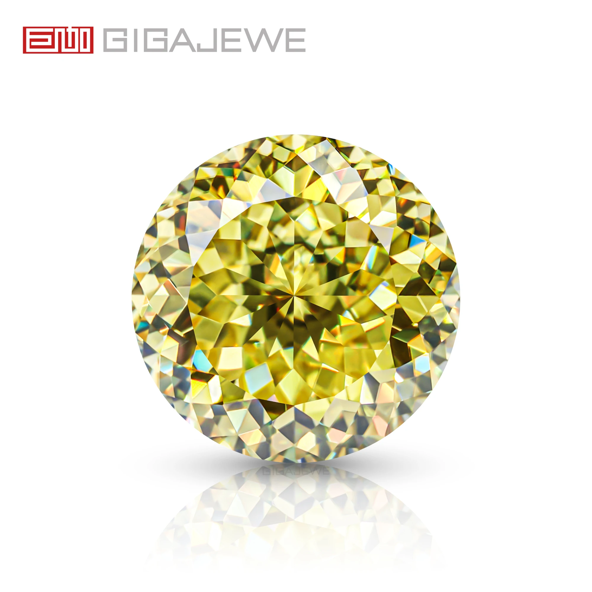 Gigajewe Moissanite Taglio Portoghese Novacolor Radiant Sun Vvs1 Gemme Premium Test Diamante Sciolto Superato Gemma Per La Creazione Di Gioielli