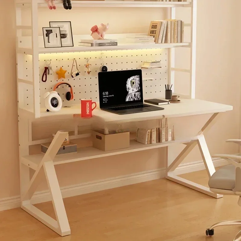 Simple desktop computer desk, bedroom countertop, office furniture, modern computer desk for students