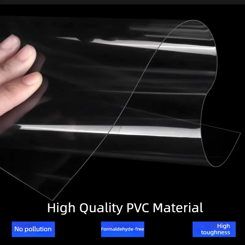 1-20Pcs High Transparent PVC Plate Thickness 0.2-2mm Clear Plastic Sheet DIY Handmade Model Material Processing Accessories - Image 6