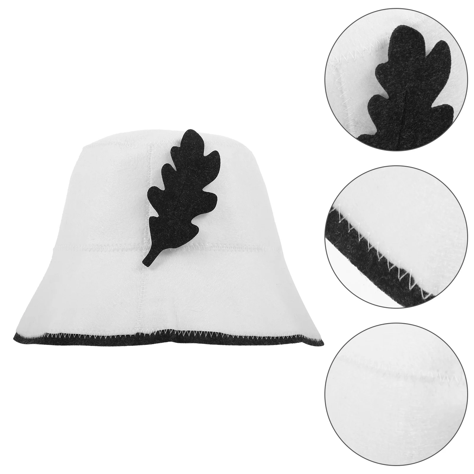 

Shower Sauna Hat Supple Felt Bathing Hat Thickened Felt Sauna Hat Quick Drying Felt Cap Portable Water Absorption Sauna Hat