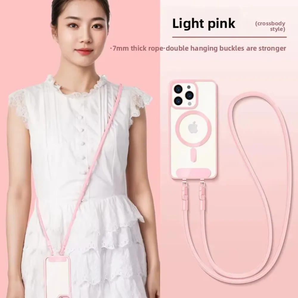 Versatile Adjustable Crossbody and Neck Lanyard with Tether Tab