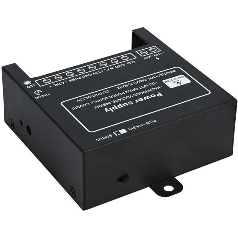 Power Supply Controller For Door Access System Electric Lock Intercom Camera Input 110V-240V AC To Output 12V DC 4A Easy Install
