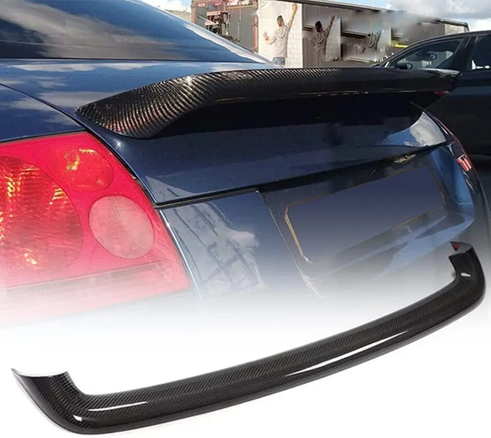 Spoiler In Fibra Di Carbonio Per Audi Tt/Tt Quattro Mk1 Tipo 8N 1998-2006 Coupe Convertibile 2-Door Trunk Lip Spoiler Kit Corpo Ala Posteriore