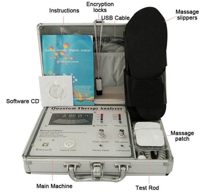 Newest 3 in 1 Quantum and Therapy Analyzer  Magnetic Resonance Body Analyzer Bio Resonance