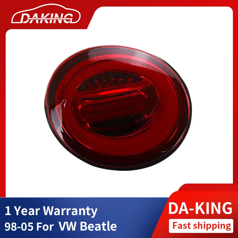 

Car LED Rear Lamps For VW Volkswagen Beatle 1998-2005 LED DRL Moving Turn Signal Brake Reversing Taillights Auto Accessaries