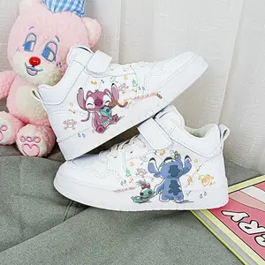 Zapatillas de deporte blancas para niñas, Zapatos de diseño de lujo para  niños de 6 a 10 años, zapatillas de plataforma para niños, zapatos de tenis  para niñas - AliExpress