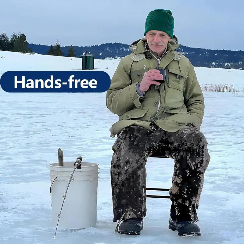 Ice Fishing Pole Holders Bucket Fishing Rod Holders 2x Ice Pole Rod Racks For Almost Any