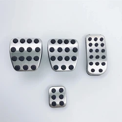 For Mercedes Benz V Class Vito Metris Viano W447 W639 Auto Accelerator Gas Pedals Brake Footrest Plates Covers Pads Car Styling