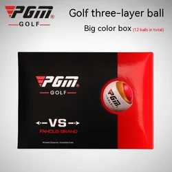 Premium Golf Ball Gift Set - Three Layer Competition Balls (Three - layer 12pcs)