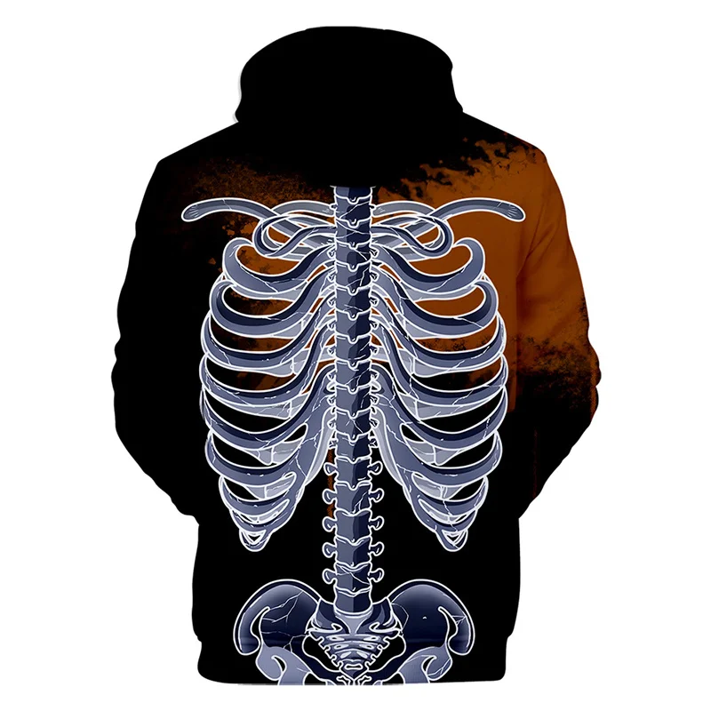 skeleton body moletom com capuz