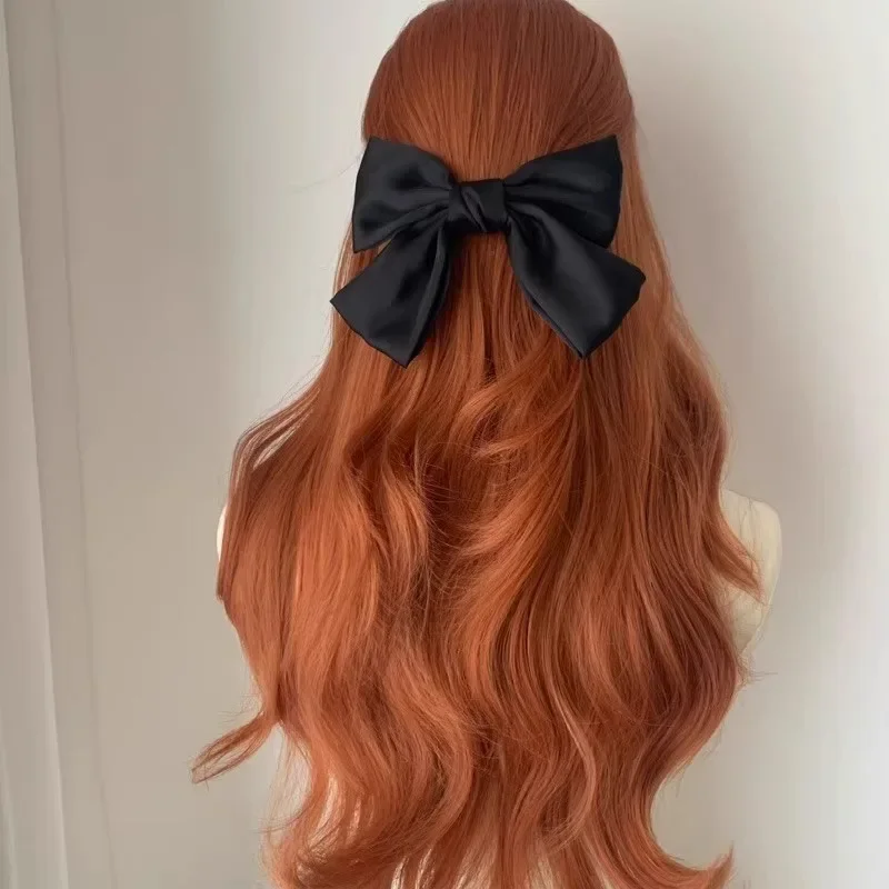 Ashely Orange Wig for Women Lace Front Big Wave Curly Long Hair for Cosplay Daily Use 24inch Pumpkin Color Halloween Wigs